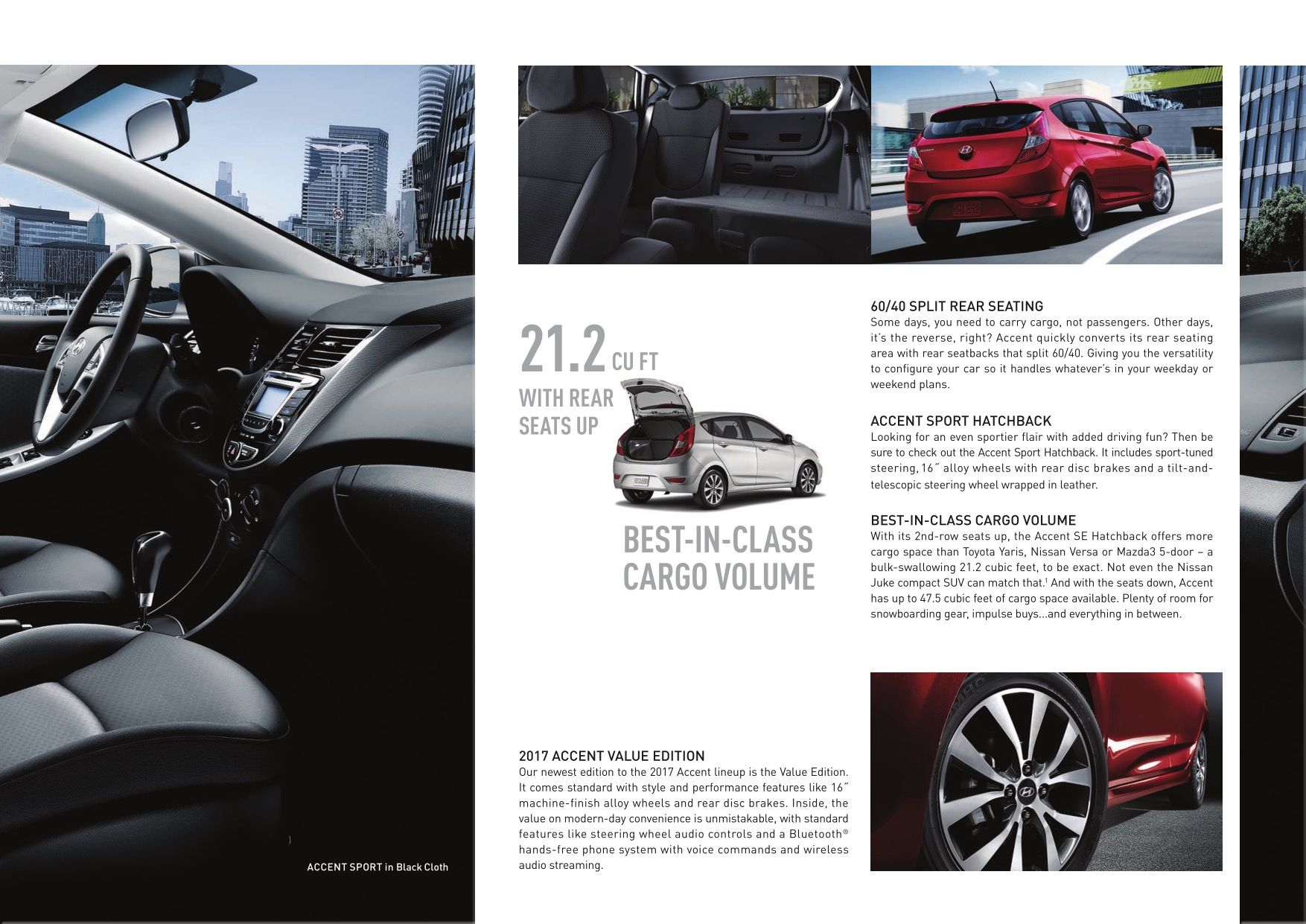 2017 Hyundai Accent Brochure Page 3